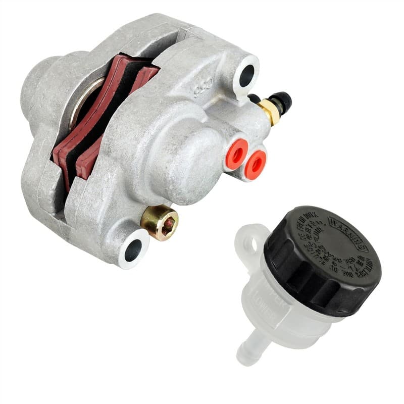 For Polaris Predator 500 LE Rear Brake Caliper Pads Fluid Reservoir 2003-2007