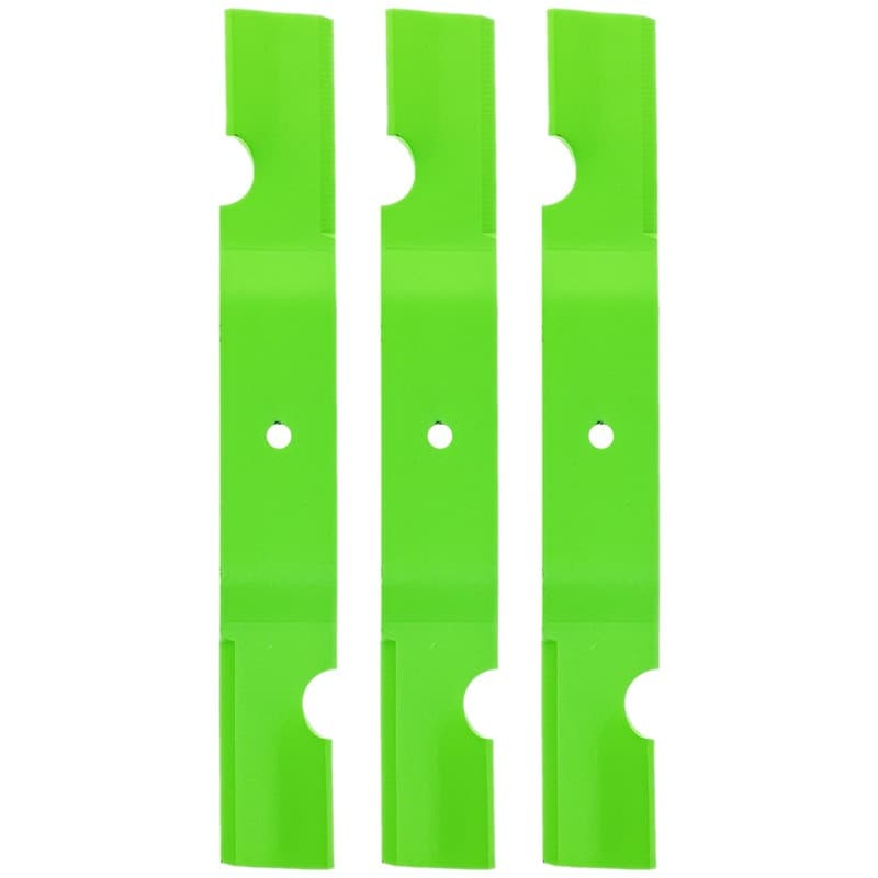 LawnRAZOR Blade for Grasshopper 6052 52-Inch 320239 Notched High Lift 3 Pack