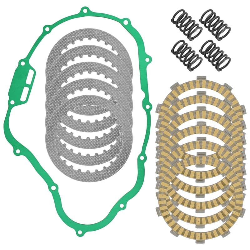 Clutch Friction Steel Plates Kit for Honda TRX350D FourTrax Foreman 350 1987-89