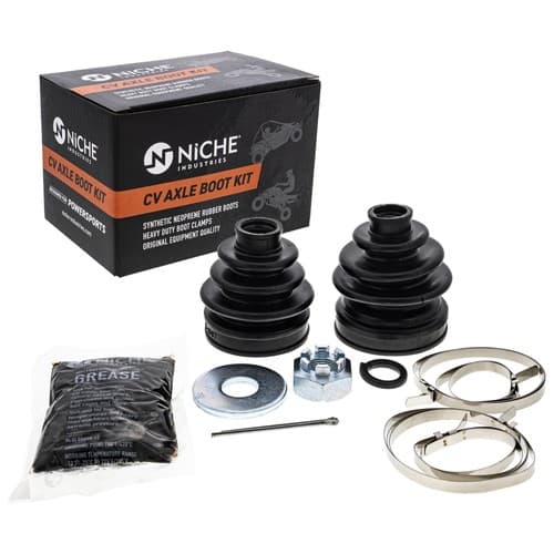NICHE Front CV Axle Boot Kit for Kawasaki Mule 3010 2510 Bayou 300 49006-0054