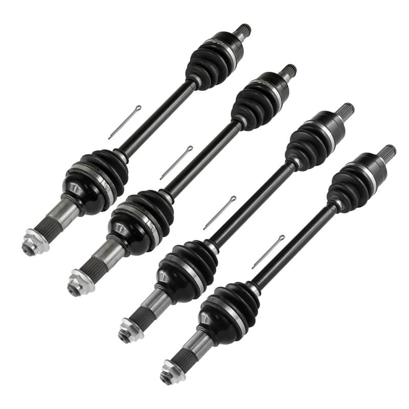 Front & Rear Complete CV Joint Axle For Yamaha Grizzly 700 YFM700 2014-2015
