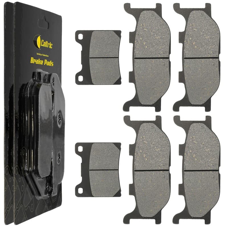Front Rear Brake Pads for Yamaha XVS1100AW V-Star 1100 Classic 2005-2009