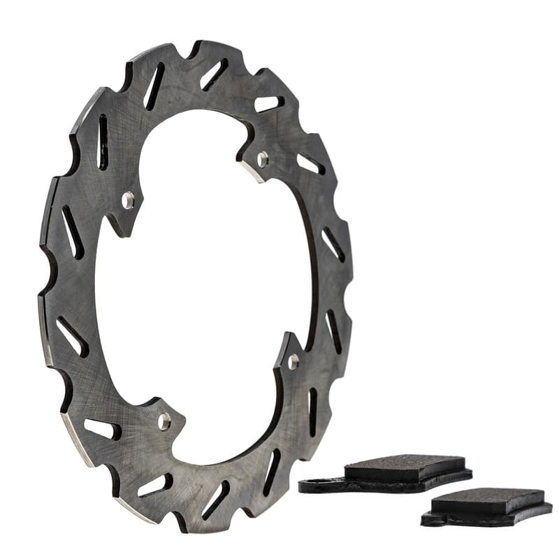 NICHE Rear Left Brake Rotor Pad Kit for KTM 85 105 SX 47013090200 Semi Metallic