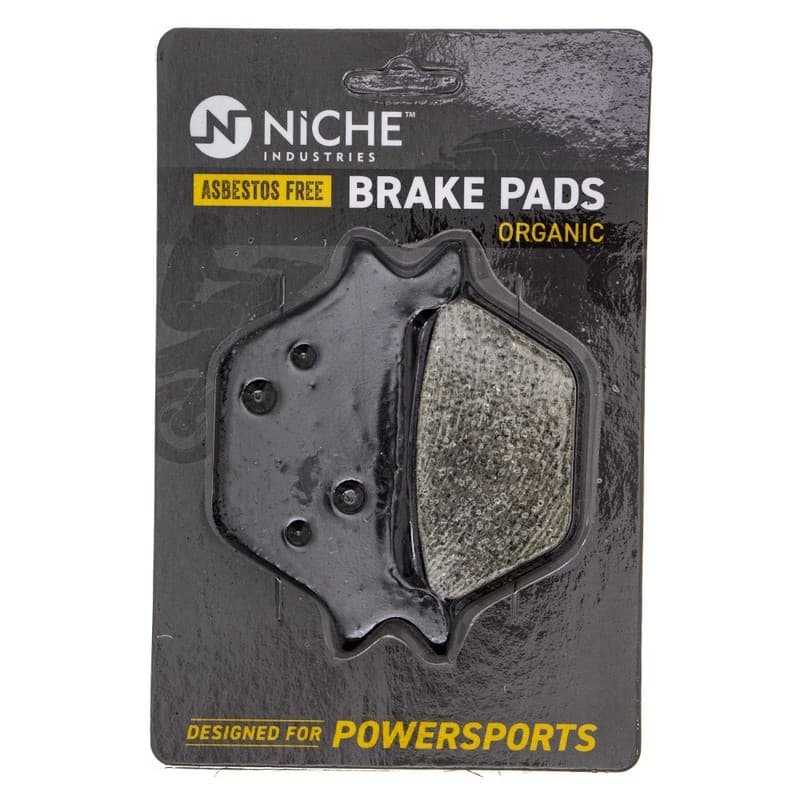NICHE Brake Pad Set for Harley-Davidson Dyna Glide Softail Heritage Rear Organic