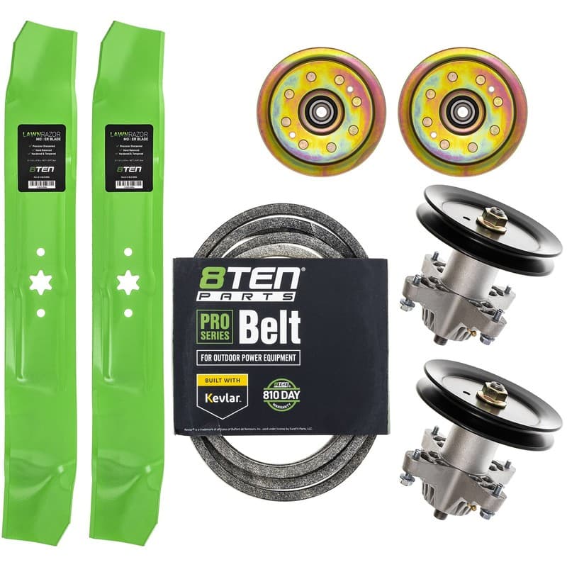 8TEN Deck Rebuild Kit for Cub Cadet RZT42 42-Inch 942-0616A 918-0624A 954-04137A