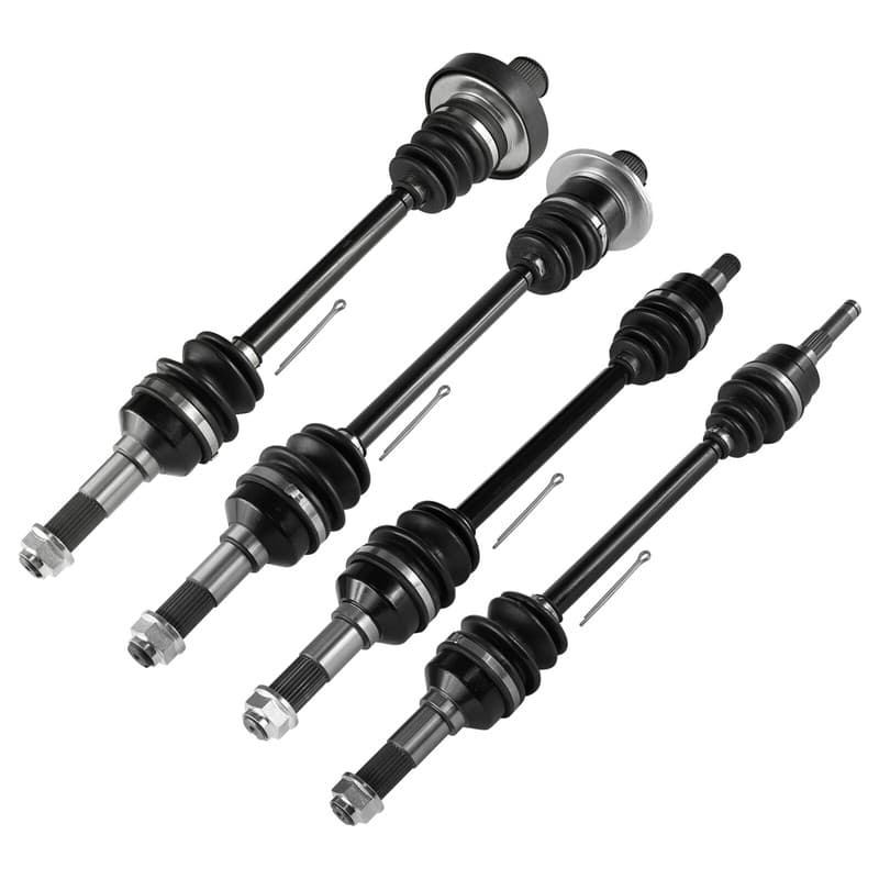 Front Rear LH RH Axles for Yamaha Rhino 660 YXR660F 06-07 / 450 YXR450F 06-09