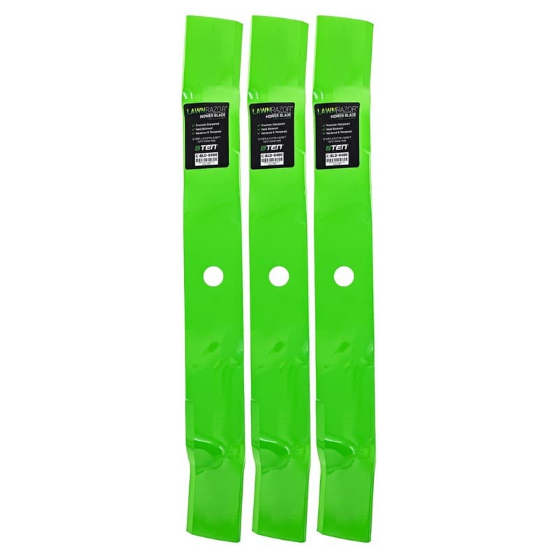 LawnRAZOR Blade for John Deere Z465 Z535M 62-Inch Decks M145719 Mulching 3 Pack