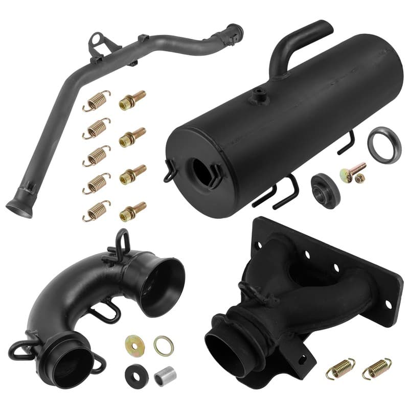 Caltric Exhaust Muffler Kit For Polaris Ranger 800 4X4 EFI 2010-2014 1262115-489