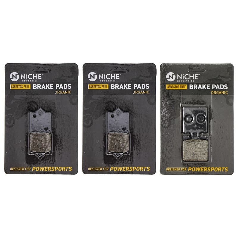 NICHE Brake Pad Set for Ducati 998S Monster S4RS 61340301A Front Rear Organic