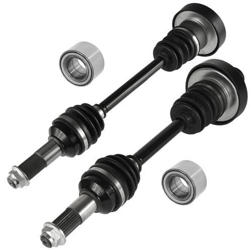 for Yamaha Grizzly 660 YFM660F 4X4 03-08 Rear Left Right CV Joint Axle w/Bearing