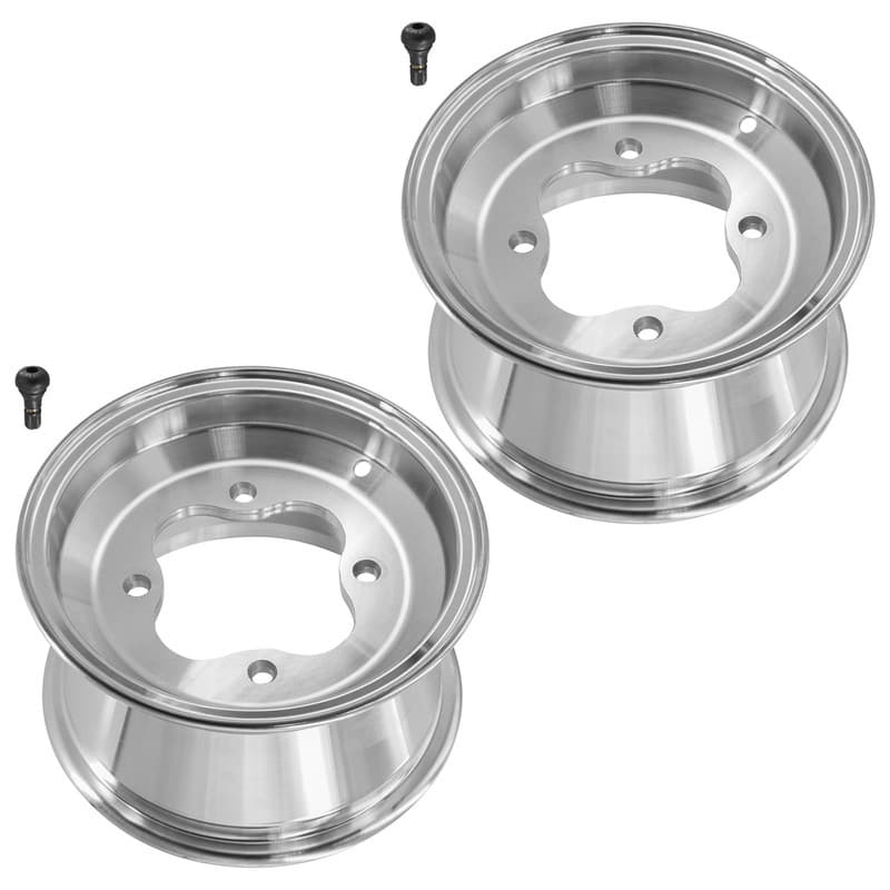 Caltric Front Left & Right Wheel Rim For Suzuki Kingquad 400 LT-A400 2008-2009