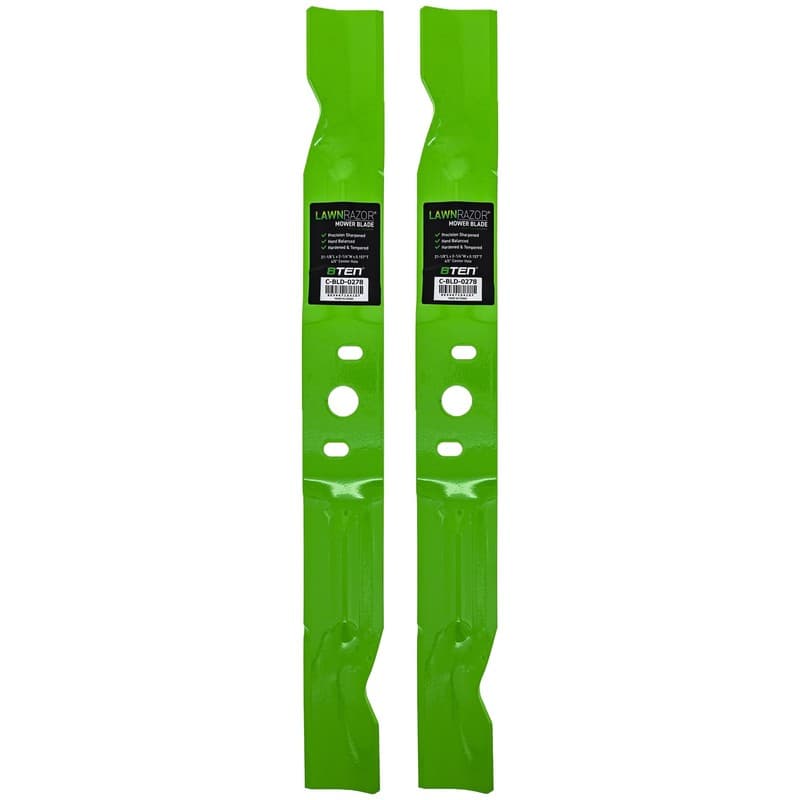 LawnRAZOR Blade for Husqvarna YTH184T 580921201 42 Inch Notched High Lift 2 Pack