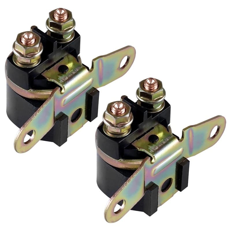 2x Starter Solenoid Relays for Suzuki QuadRunner 250 LT-F250 LTF250 1988 - 2002