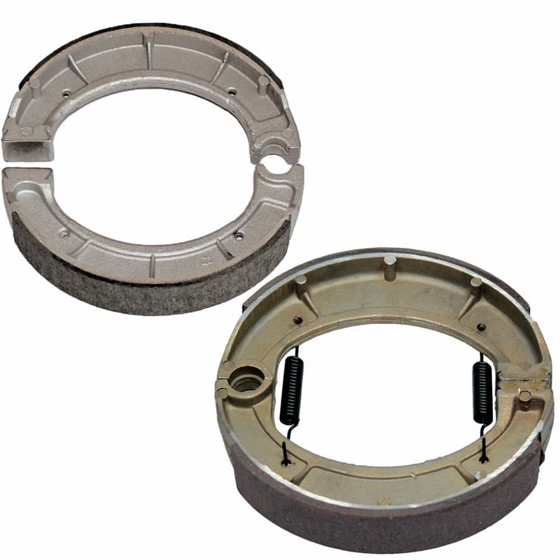 for Yamaha XT500 1976 1977 1978 1979 1980 1981 1982 Front and Rear Brake Shoes