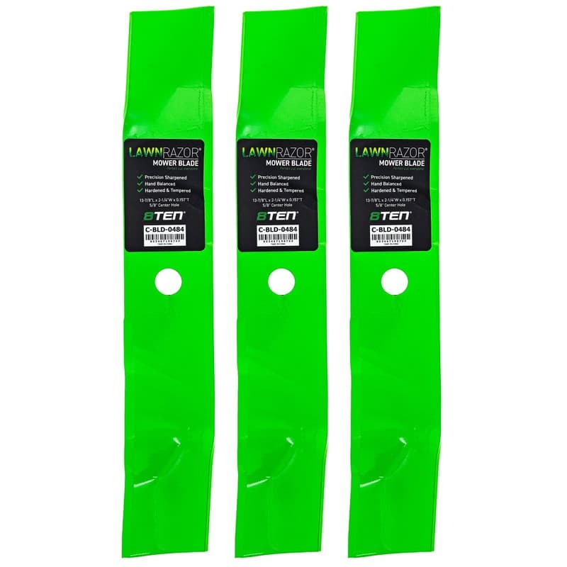 LawnRAZOR Blade for Ariens Gravely Zoom 40-Inch Deck 00272800 Mulching 3 Pack