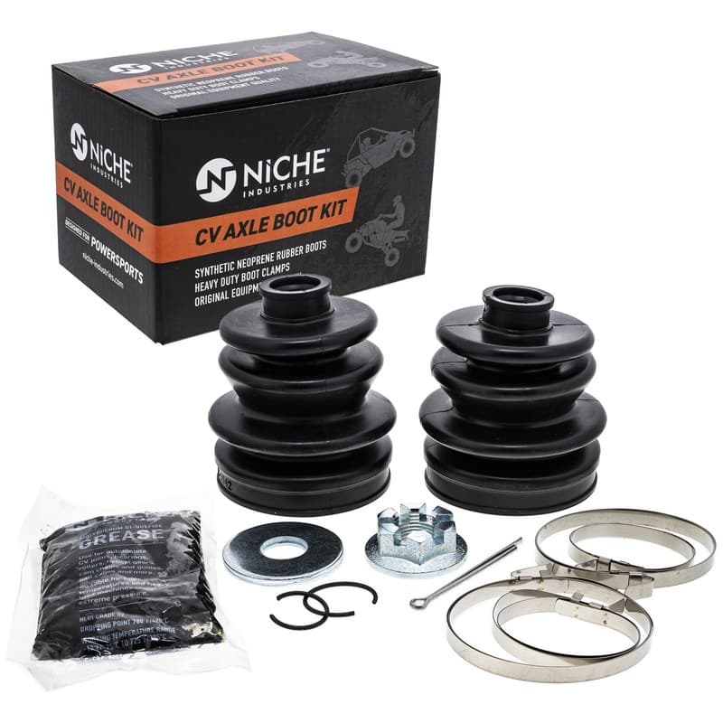 NICHE Front Rear CV Axle Boot Kit for Arctic Cat 500 400 300 650 250 1436-207