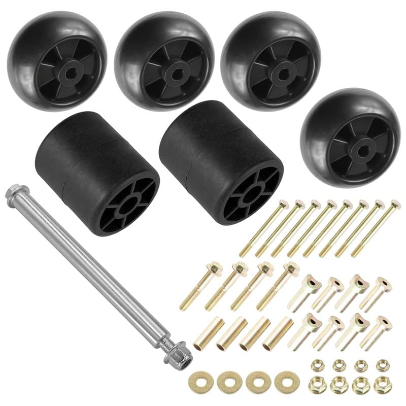 AM133602 M113955 Deck Wheels & Rollers With Pin For John Deere X300 X304 X310