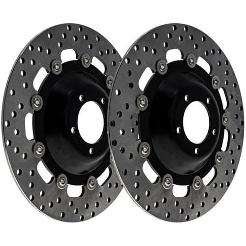 NICHE Front Brake Rotor Set For Honda Goldwing 1200 Interceptor 700 V45 Sabre