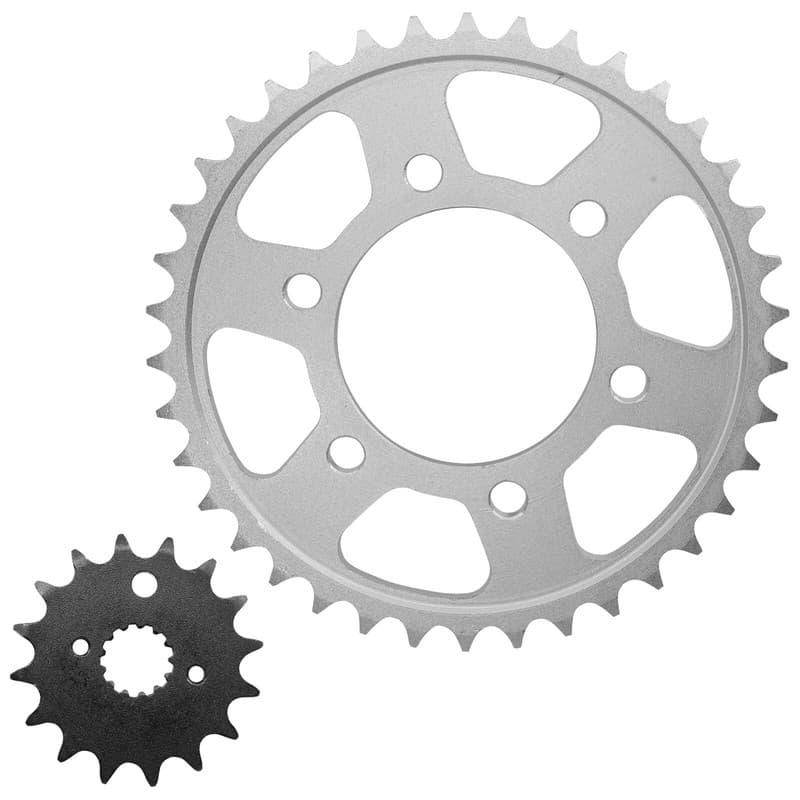 Front & Rear Sprocket Kit for Kawasaki Gpz550 KZ550D KZ550H KZ550C Ltd 550