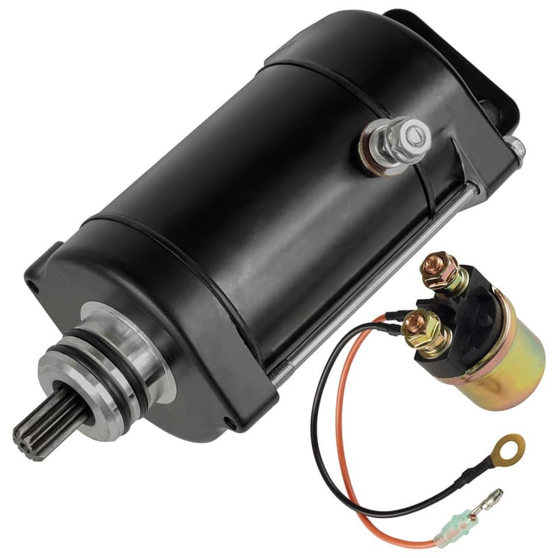 Starter & Solenoid Relay for Arctic Cat Tigershark 1000 1000L 1000R 999cc 1998