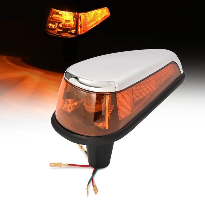Left Driver Turn Signal Light For Volkswagen Super Beetle Thing 1970-1979 W/bulb