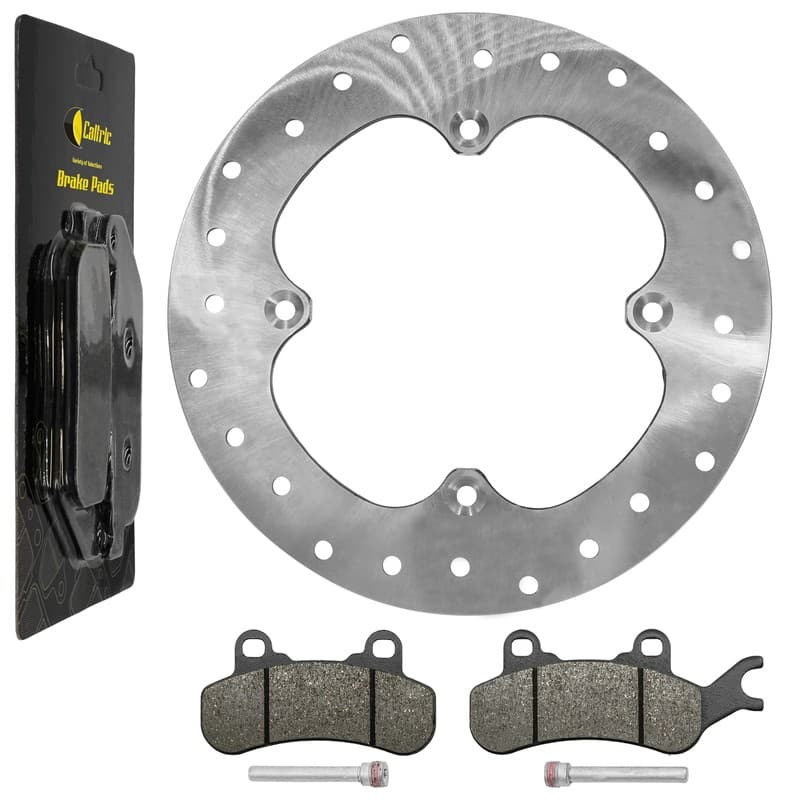 Front Brake Disc Rotor w/ Pad for Can-Am Maverick X3 Turbo MAX RR RS XMR XDS