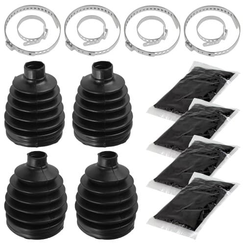 2 Front Axle Outer Inner CV Boot Kit for Polaris RZR 4 900 / RZR 4 XP 900 2014
