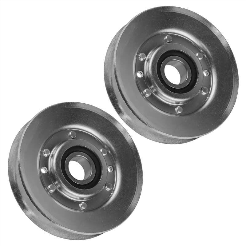 2 V-Idler Pulley For John Deere X758 X949 Z425 Z435 Z445 Z515E Z525E AM118447
