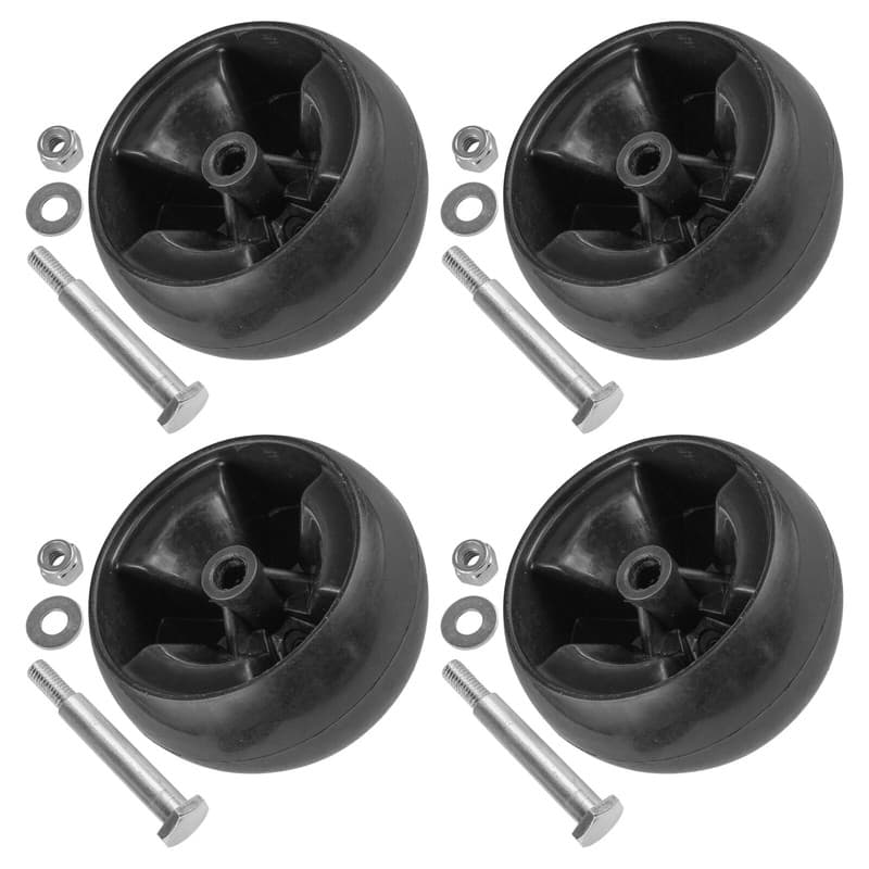Mower Deck Wheel for Cub Cadet 19B40013 394 FMZ50 GT2050 GT2550 RZT-L50 50" 4x