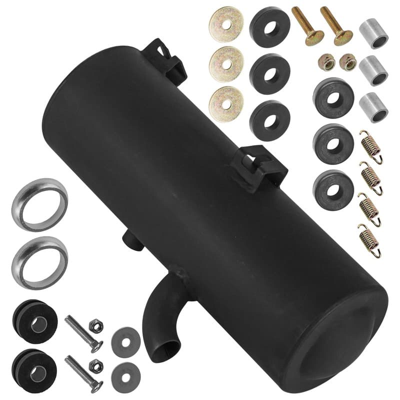 Exhaust Muffler Silencer & Gasket Kit for Polaris Sportsman 500 4X4 HO 01-13