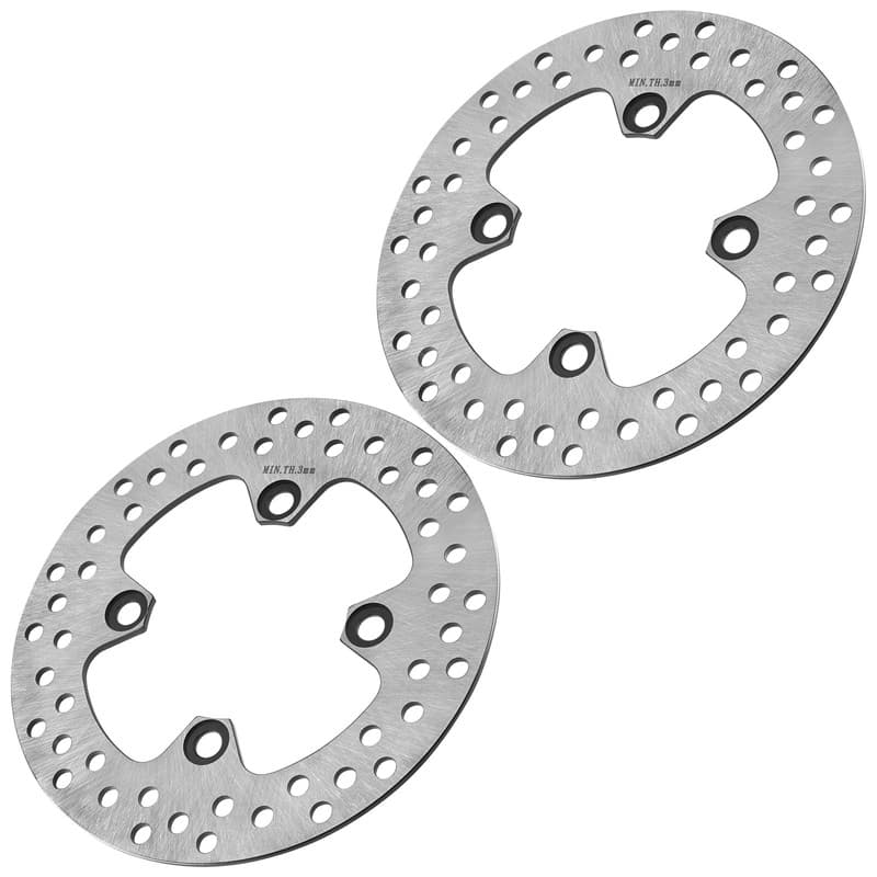 2 Front Brake Disc Rotor for Kawasaki Brute Force 750 KVF750 4X4 4X4I 2005-2026
