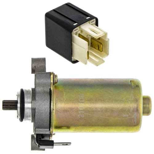 NICHE Starter Motor Solenoid Kit for Honda 1993-2007 Elite 80 CH80 Scooter