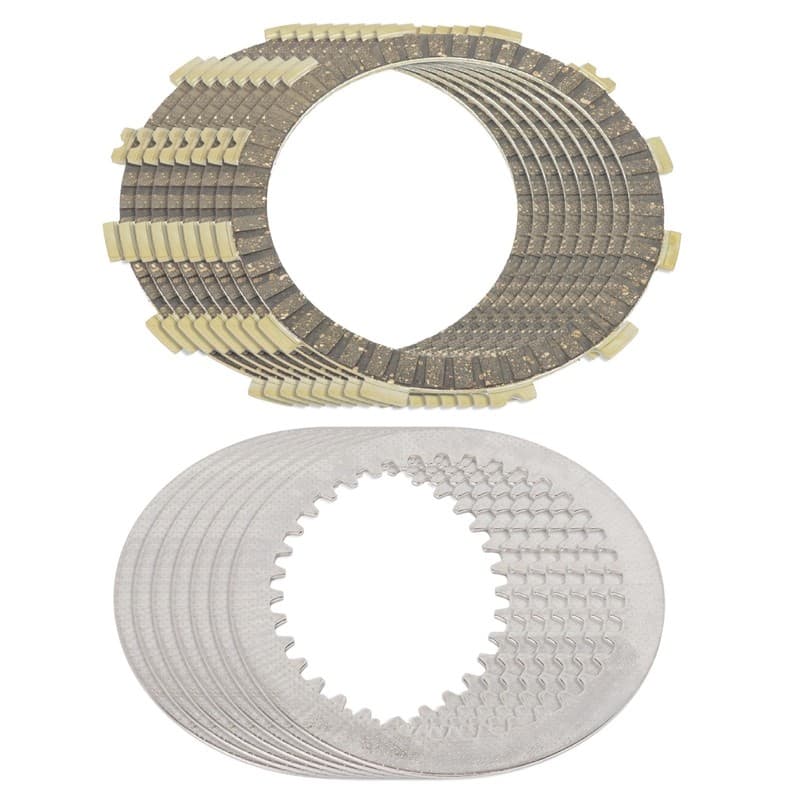 Clutch Friction And Steel Plates for Kawasaki KX250 1987 1988 1989 1990 1991