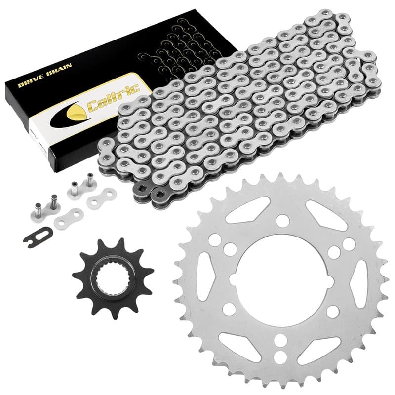 Drive Chain & Sprockets Kit for Polaris Trail Blazer 250 2001 2002 2003