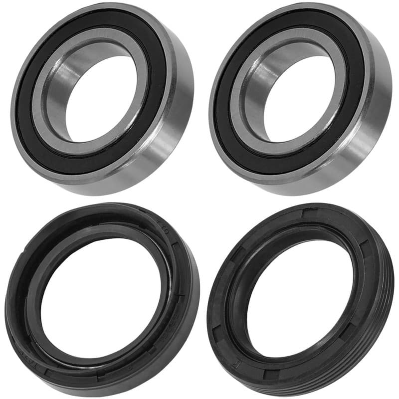 Front Wheel Ball Bearing And Seals Kit for Yamaha Kodiak 400 YFM400FW 4WD 93-99