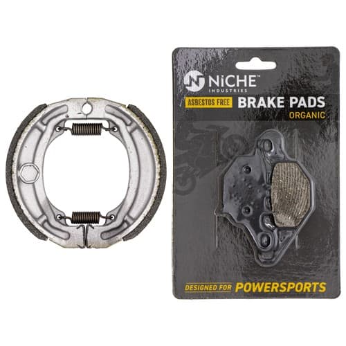 NICHE Brake Pad with Shoe Set for Suzuki DRZ125 59301-20870 Organic Complete