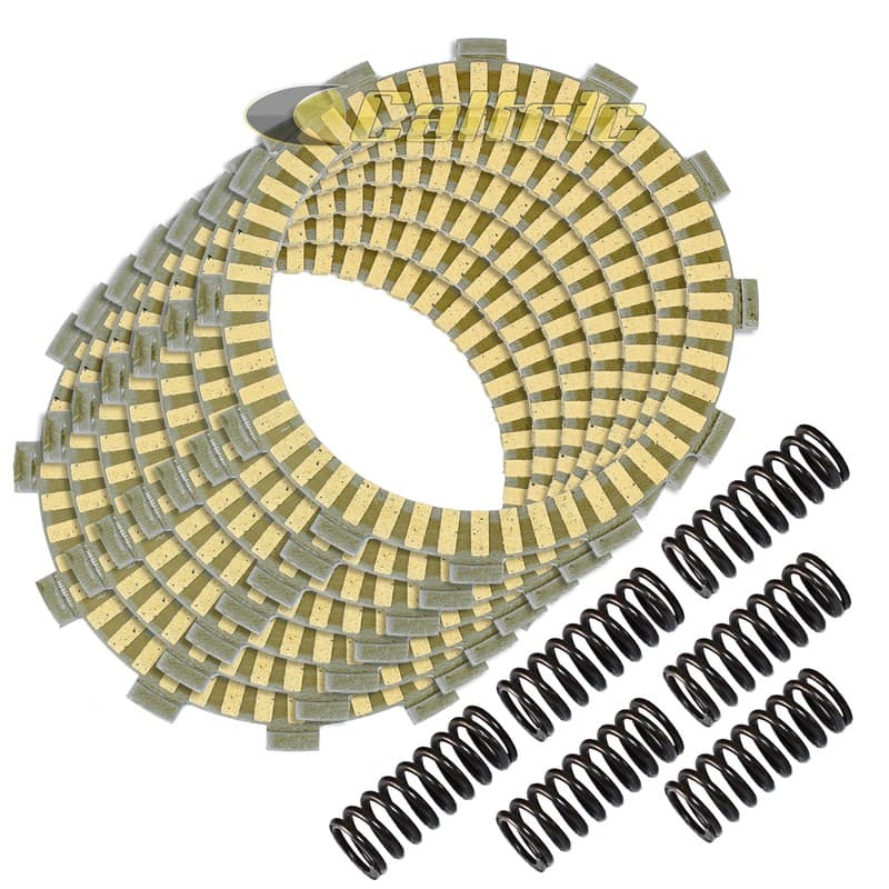 for Yamaha XS650 XS650G XS650H XS650S 1978-1983 Clutch Plates & 6 Springs