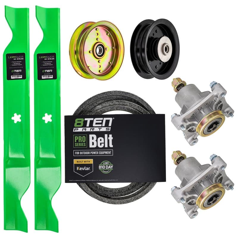 Blade Spindle Rebuild Kit for Husqvarna 46 Inch Deck RZ4621 RZ4623 532174356