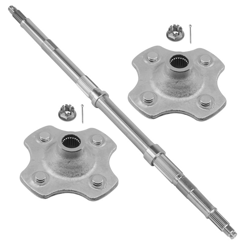 Rear Axle Shaft W/ Wheel Hub For Honda TRX420FE TRX420FM Rancher 420 2007- 2013