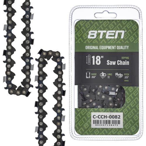 Chainsaw Chain 18 Inch .050 .325 72DL for Echo CS-490 CS-501P CS-450P CS-500P