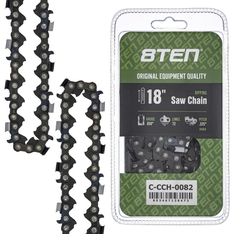 Chainsaw Chain 18 Inch .050 .325 72DL for Echo CS-490 CS-501P CS-450P CS-500P
