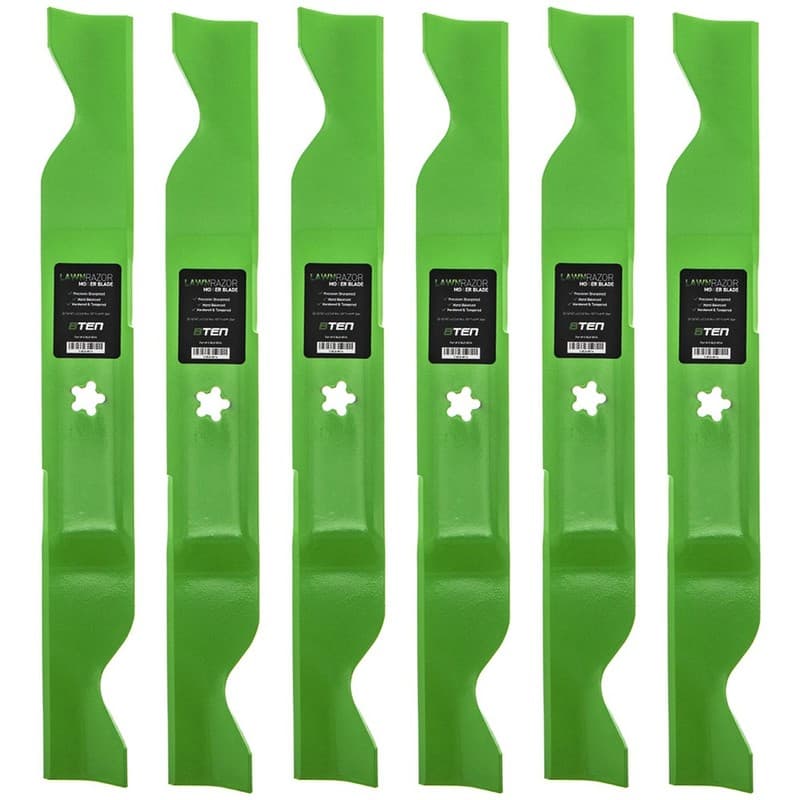 LawnRAZOR Mower Blade for Husqvarna RZ4623 YTH22V46 RZ5424 YTH21K46 Z246 6-Pack