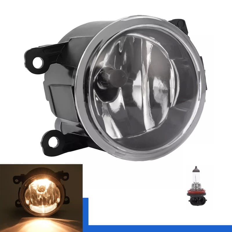 Fog Light Clear Lens With Bulb For RAM 1500&Jeep Renegade&Fiat 2019-2024 LH/RH