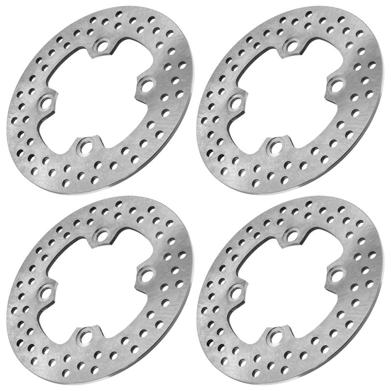 Front & Rear Brake Disc Rotor For Kawasaki Mule Pro-DX KAF1000 KDF1000 16-2026