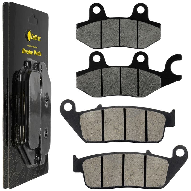 Caltric Front And Rear Brake Pads for Kawasaki KLE300 Versys-X 300 ABS 2017-2024