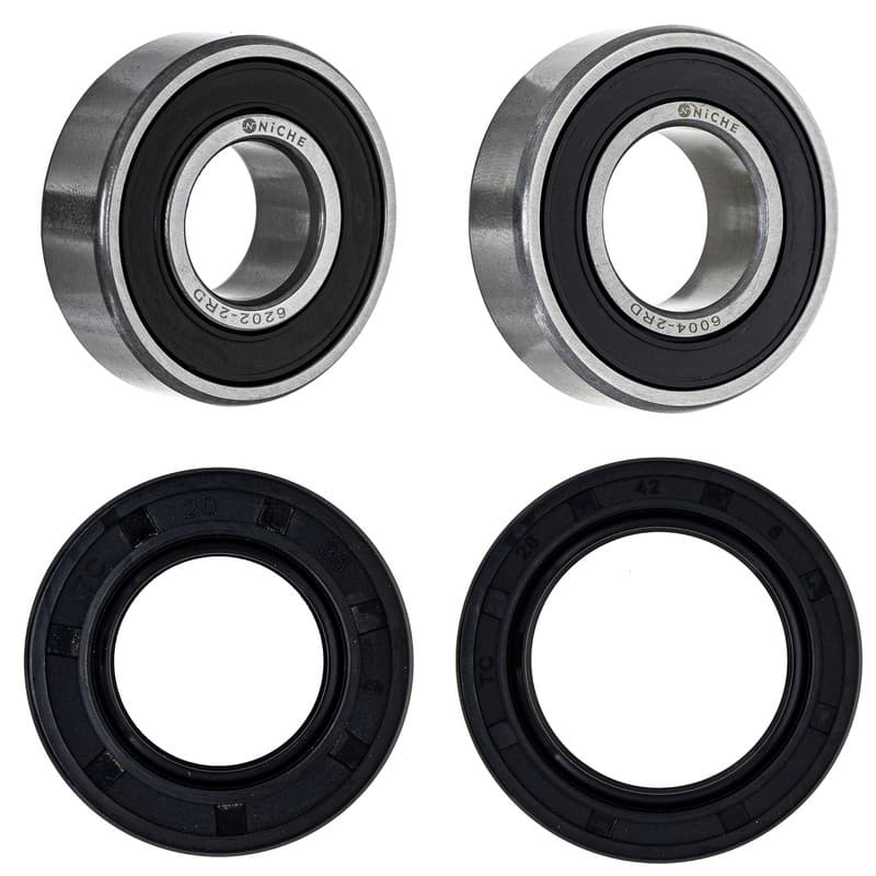 NICHE Wheel Bearing Seal Kit for Kawasaki Brute Force Honda Fourtrax 300