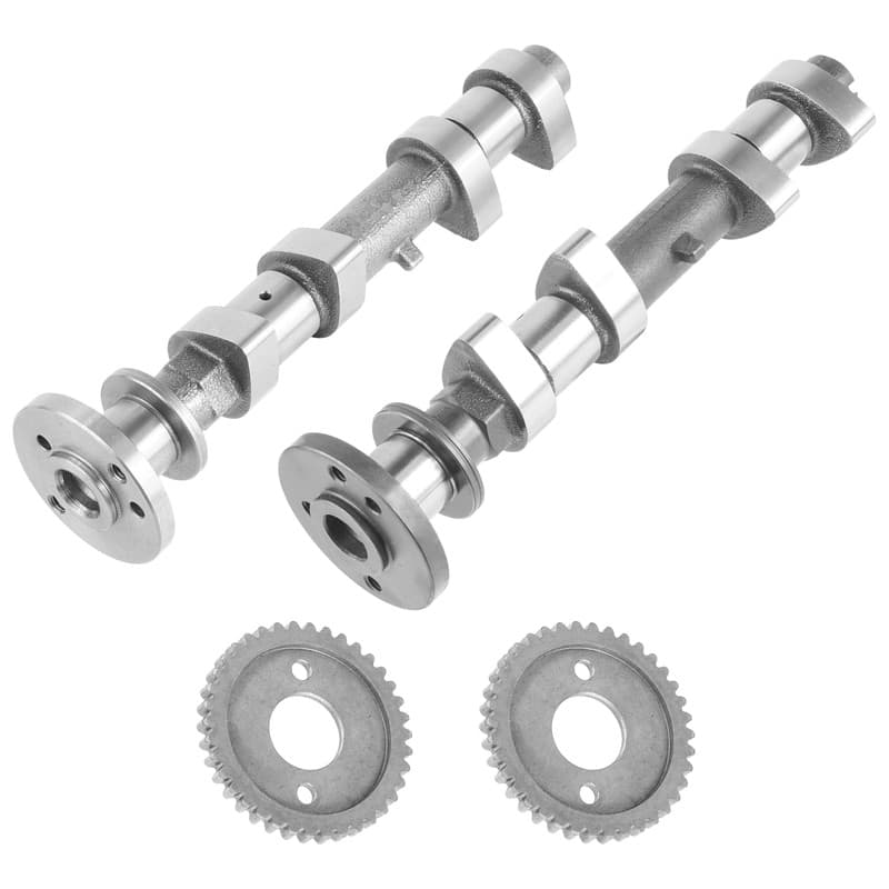 Camshaft Exhaust & Intake Assembly With Gear For Polaris 3023533 3023532