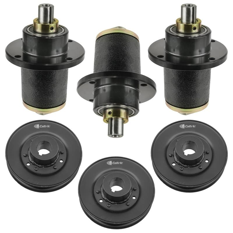 50" Deck Spindle & Pulley for Bad Boy ZT 2007-2012 033-6003-00 037-6015-00