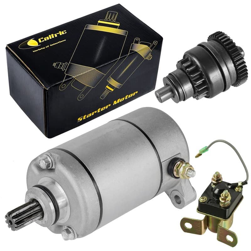 Starter Drive & Relay Solenoid for Polaris Magnum 425 1995 1996 1997 1998 ATV