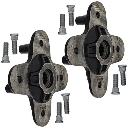 NICHE Front Rear Wheel Hub for Polaris RZR 900 General 1000 5139978-458 2 Pack